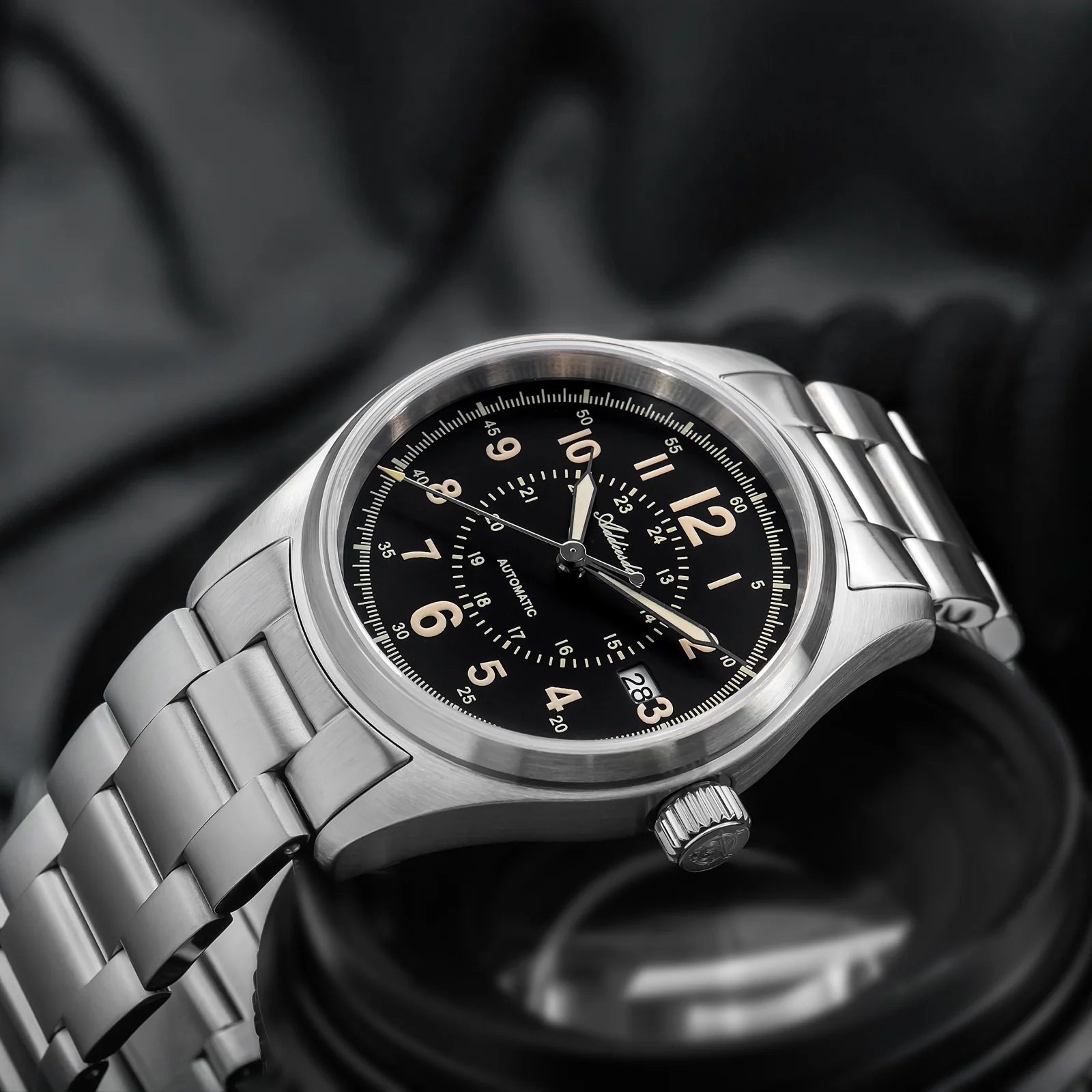 U.S. Warehouse -ADDIESDIVE 39mm Sapphire Crystal Automatic Watch Field Watch AD2074 - Image 4