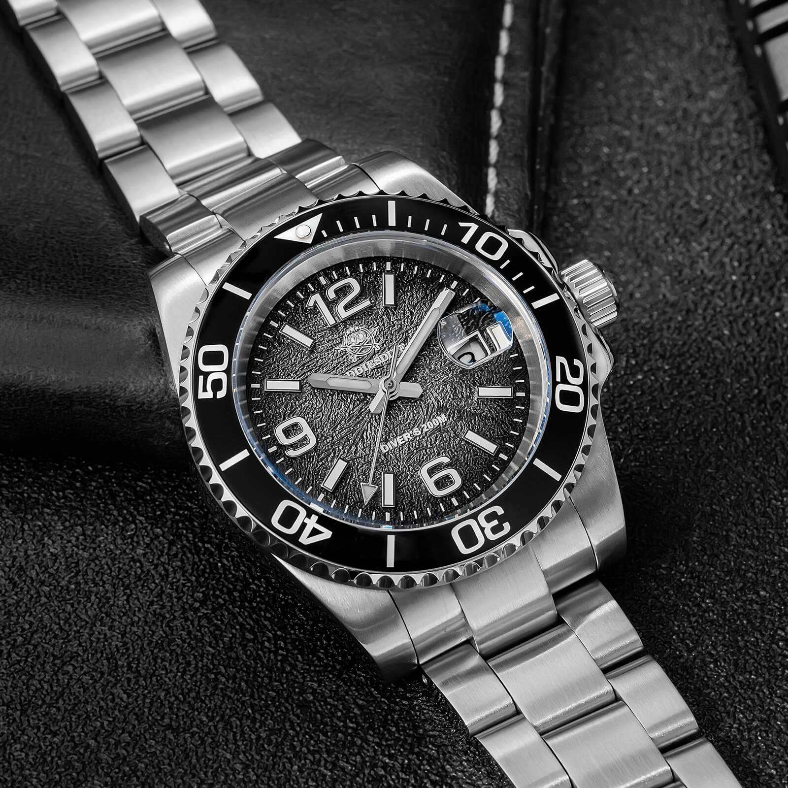 Addiesdive 41mm Modern Sub Quartz Watch with 200M Water Waterproof，AD2513 - Image 14