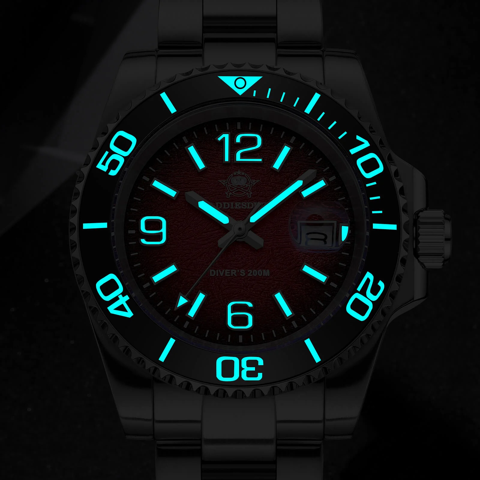 Addiesdive 41mm Modern Sub Quartz Watch with 200M Water Waterproof，AD2513 - Image 7