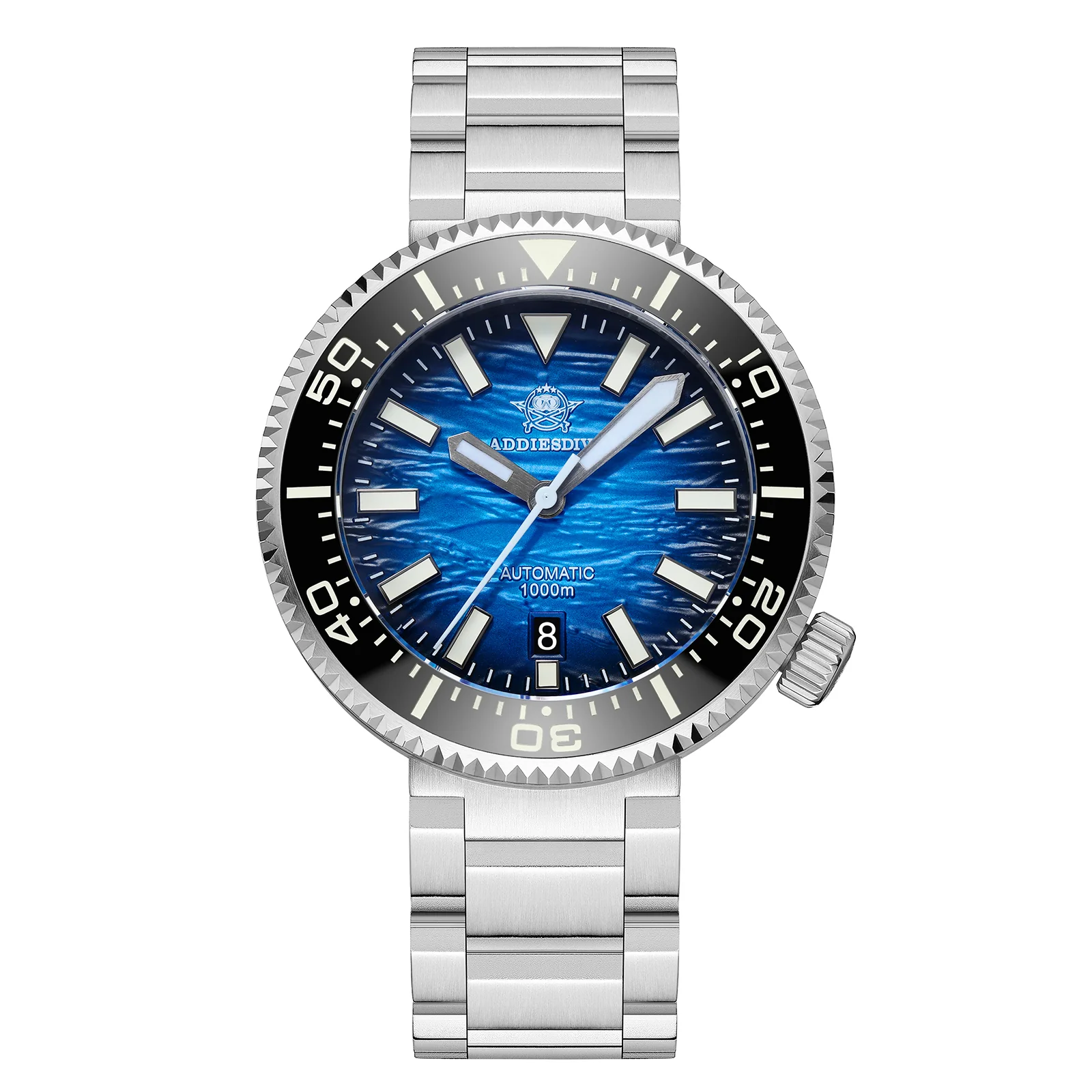 ★Holiday Sale★Addiesdive 46mm 1000m Dive Watch AD2069