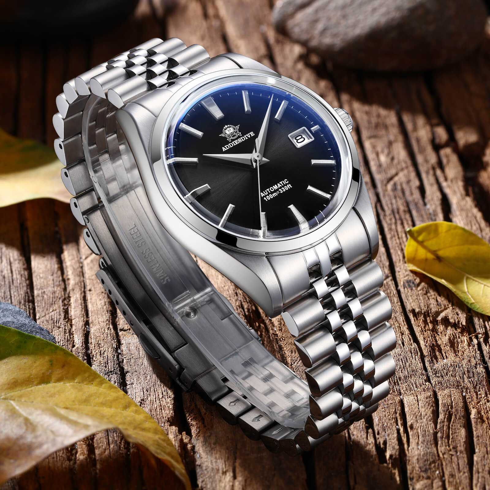 Addiesdive 39mm Automatic Watch Diver's 100M NH35 (AD2029) - Image 15