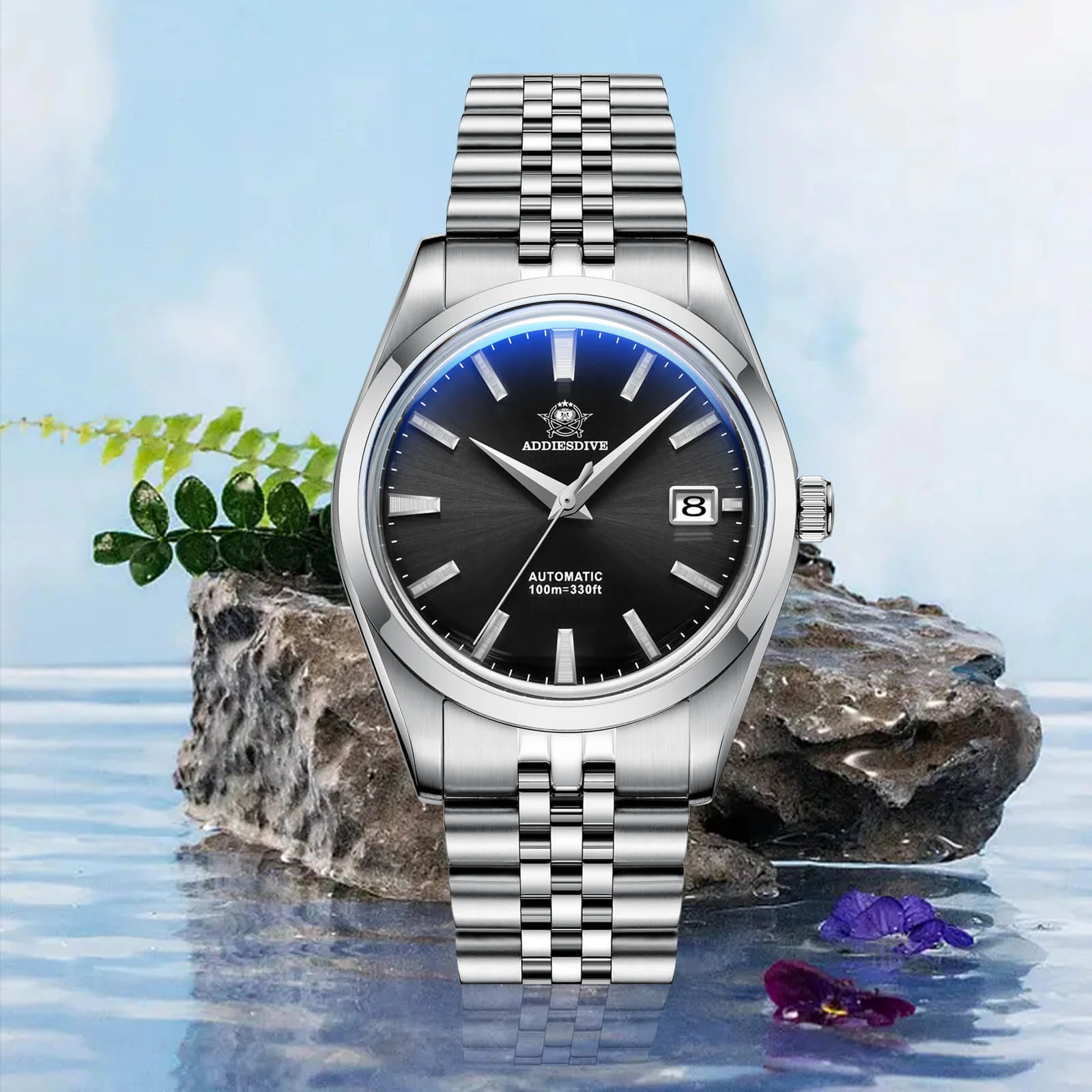 Addiesdive 39mm Automatic Watch Diver's 100M NH35 (AD2029) - Image 16