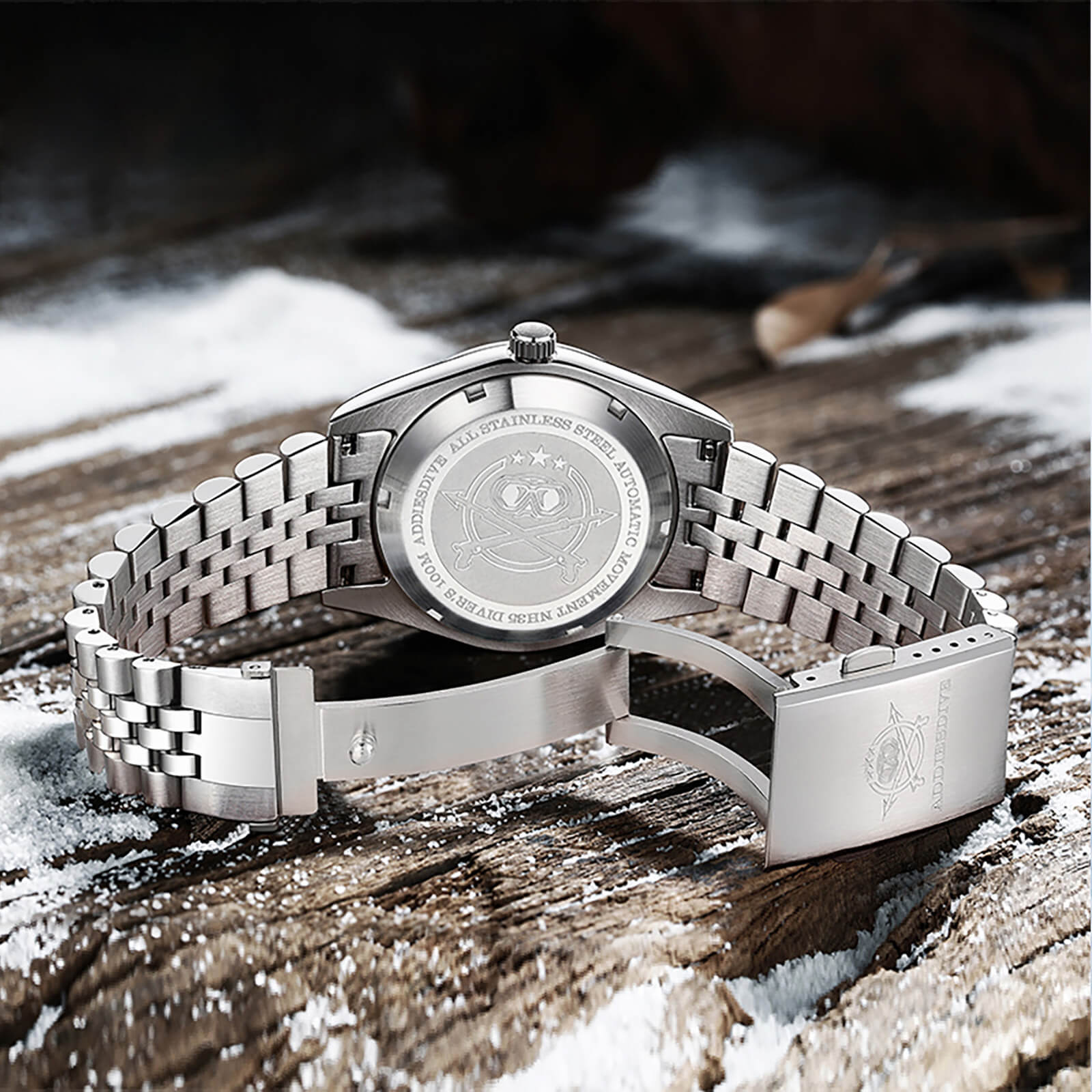Addiesdive 39mm Automatic Watch Diver's 100M NH35 (AD2029) - Image 17