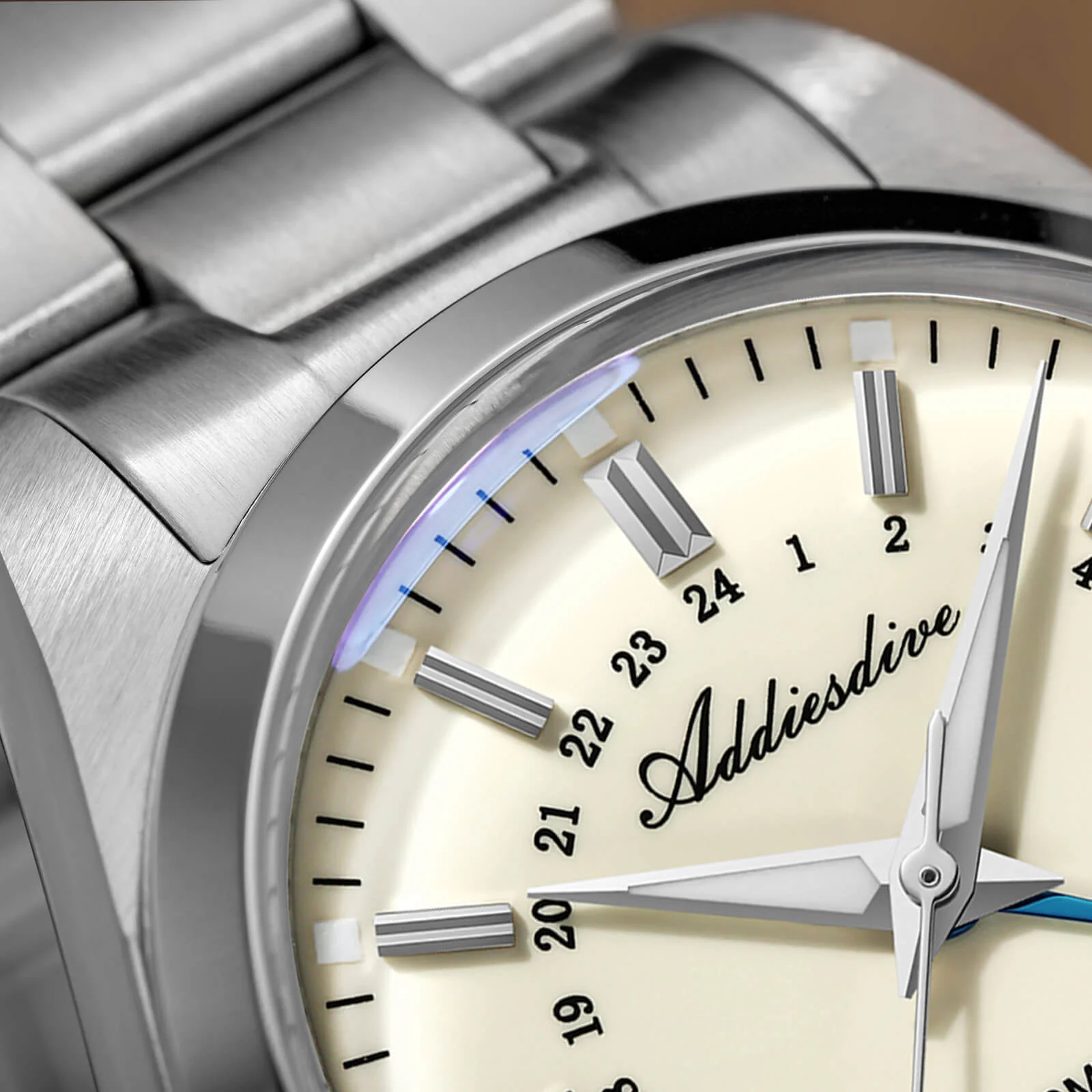 U.S. Warehouse-ADDIESDIVE Elegance Collection GMT Quartz Watch AD2065 - Image 5