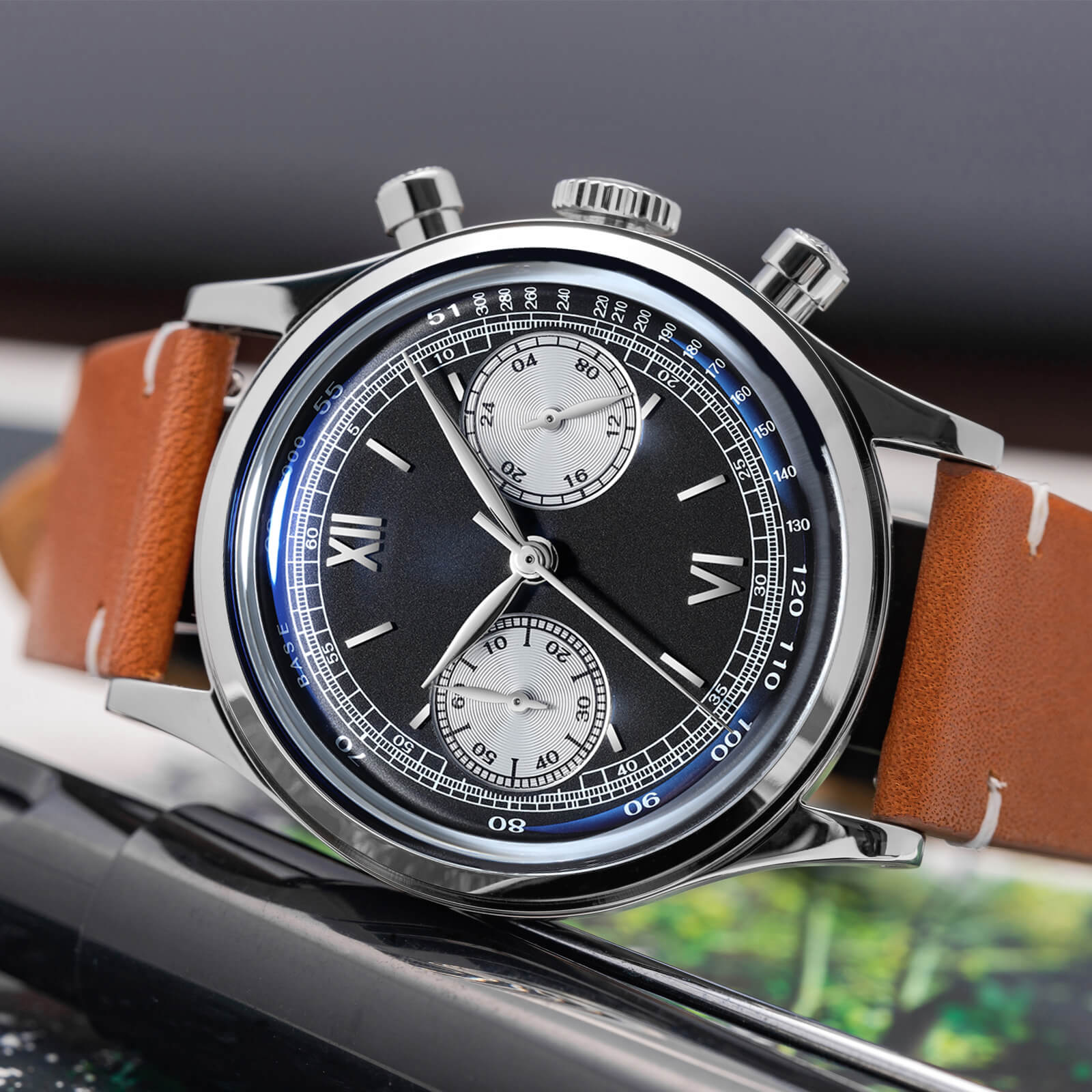 ★Holiday Sale★ADDIESDIVE Panda BB Chronograph Retro Men Watch 38mm Quartz Watch, AD2037 - Image 18