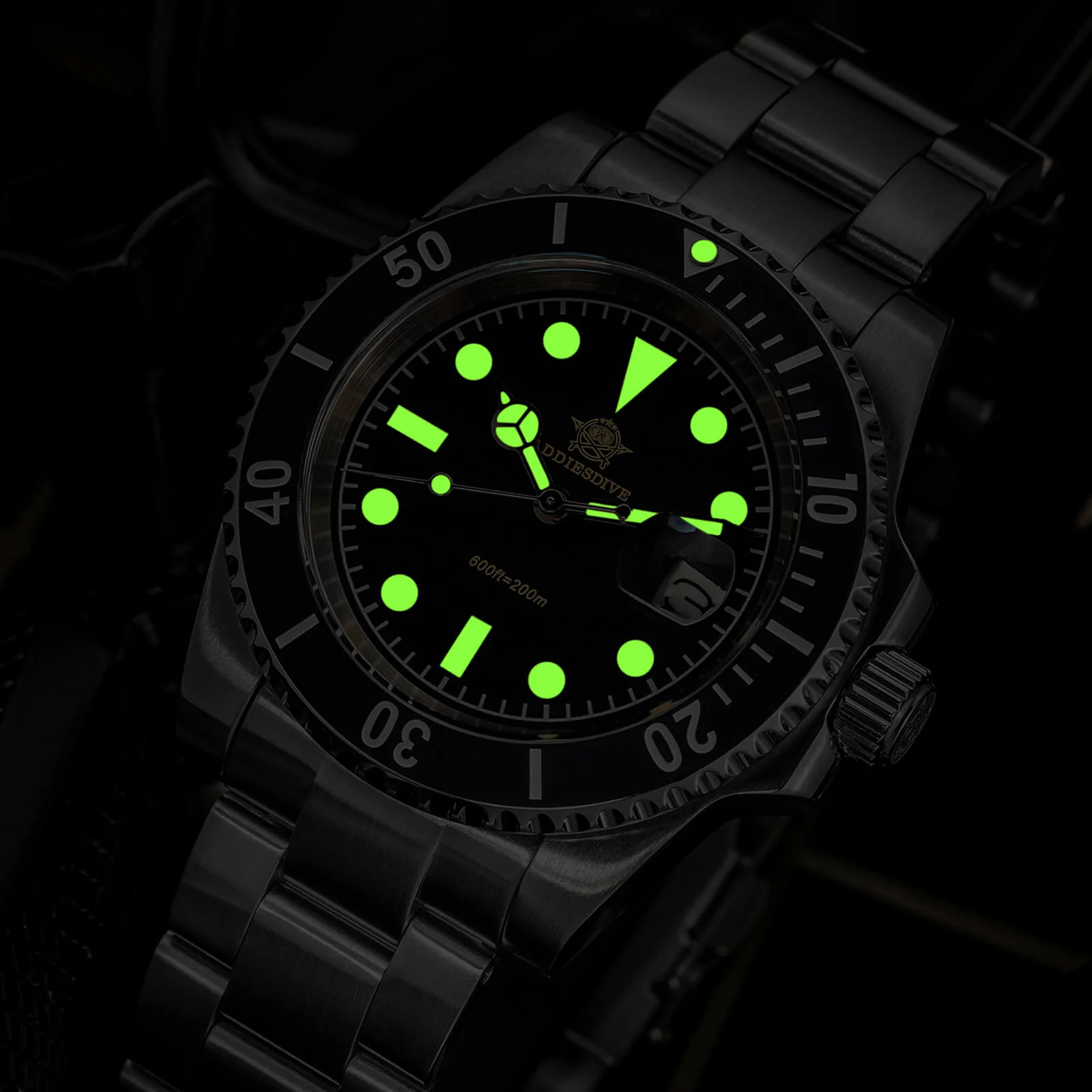 U.S. Warehouse -ADDIESDIVE Retro Sub Quartz Watch AD2054 - Image 11