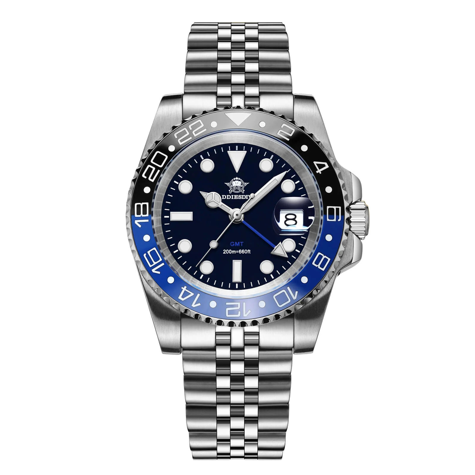 U.S. Warehouse -ADDIESDIVE Water Ghost Luxury Dive Watch GMT Quartz Watch AD2050-with Calendar - Image 23