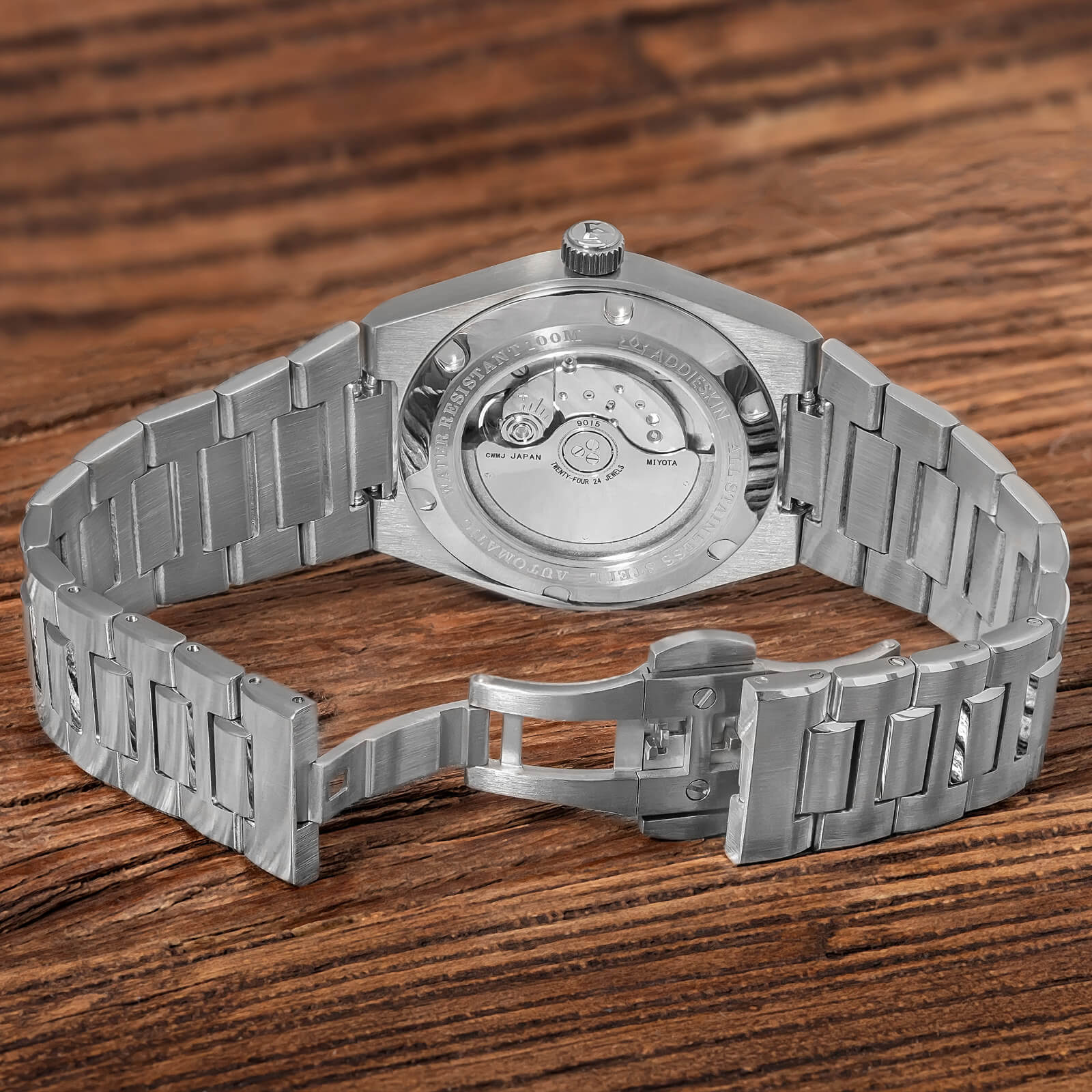 U.S. Warehouse -AddiesKIN K001 "Eye of Exploration" Automatic 9015 Men’s Watch - Image 27