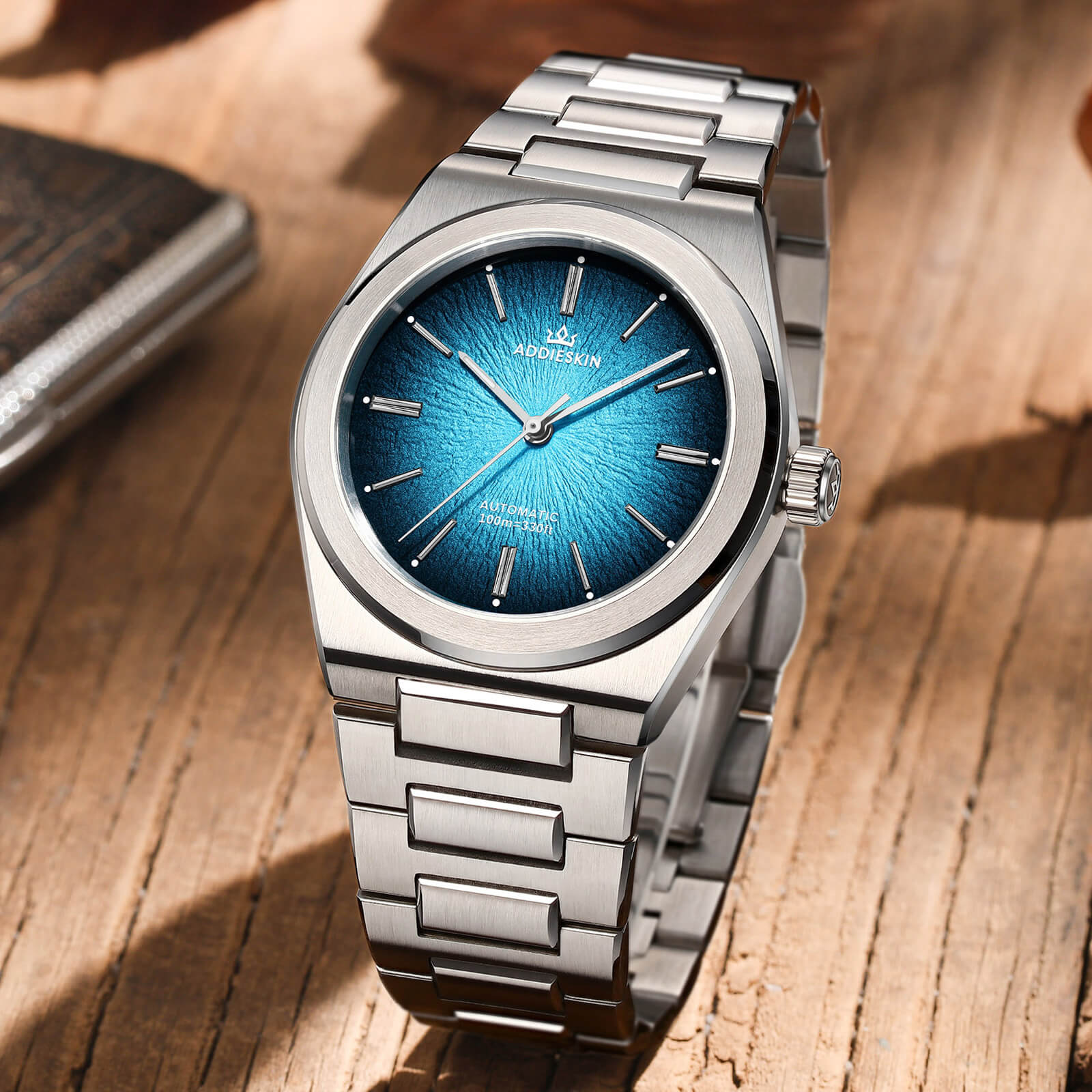 U.S. Warehouse -AddiesKIN K001 "Eye of Exploration" Automatic 9015 Men’s Watch - Image 6