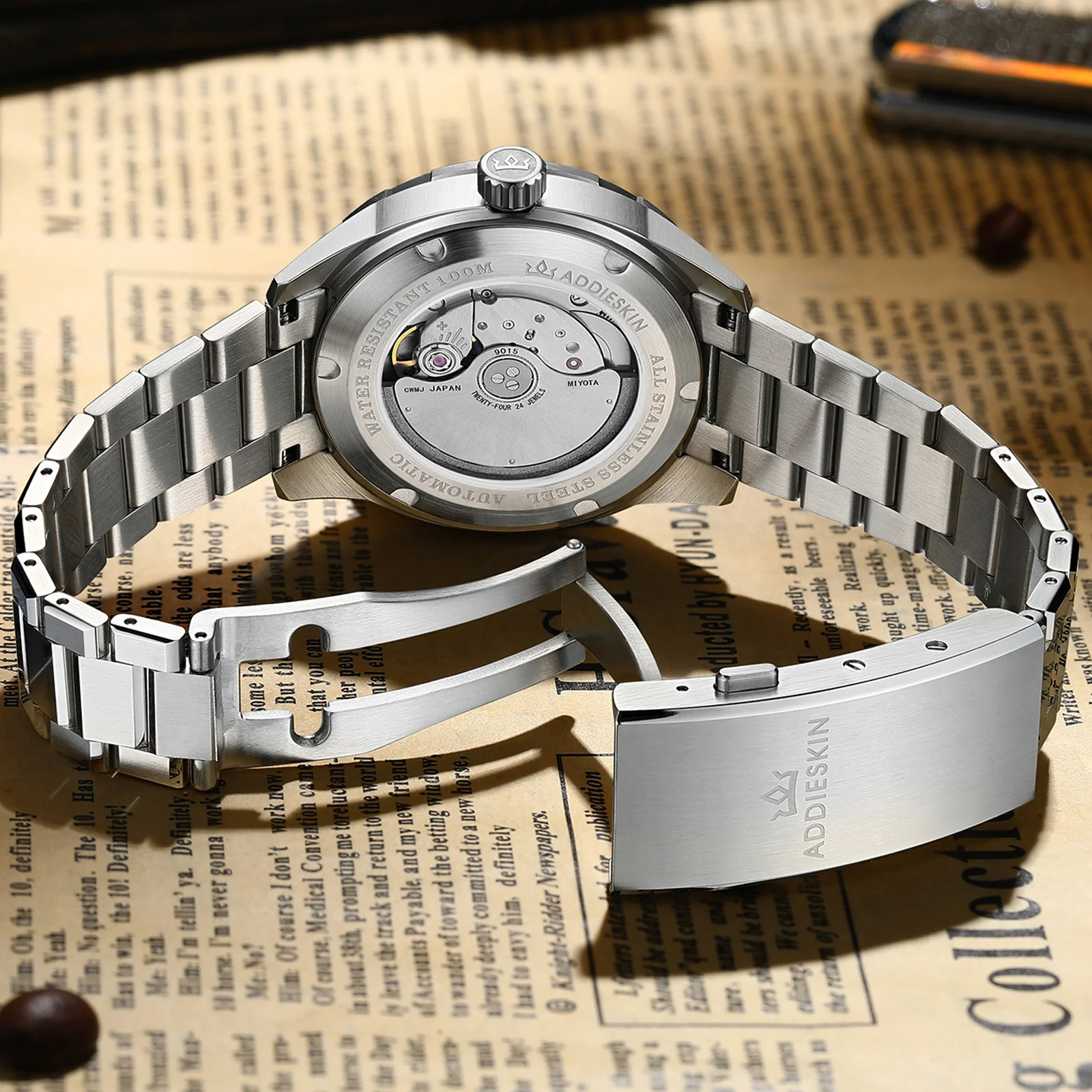 U.S. Warehouse -AddiesKIN K002 “Urban Mechanica” Automatic 9015 Men’s Watch - Image 24
