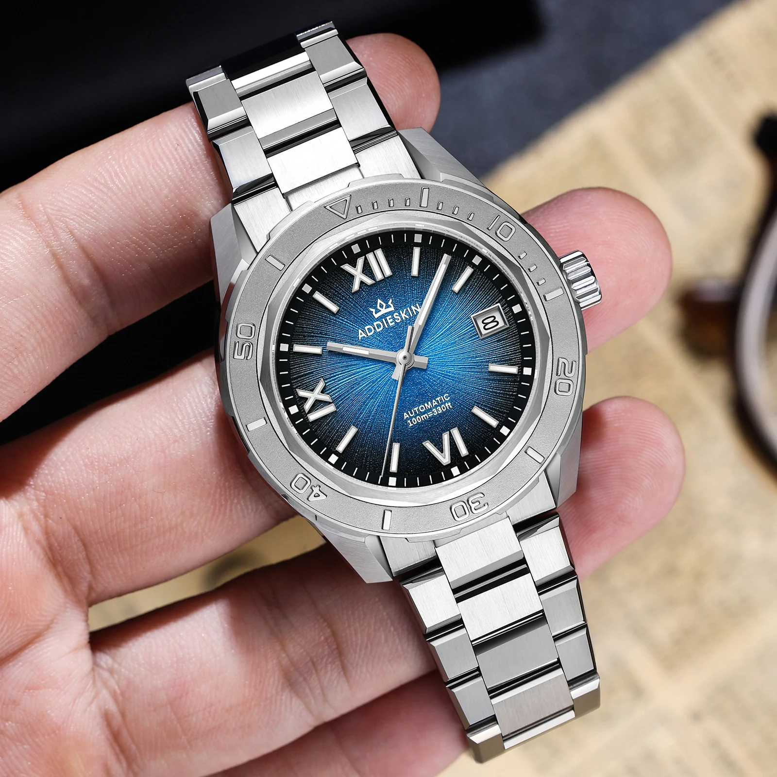 U.S. Warehouse -AddiesKIN K002 “Urban Mechanica” Automatic 9015 Men’s Watch - Image 9